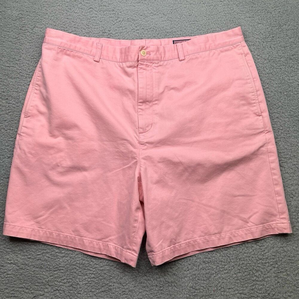 Vineyard Vines Golf dressy casual school shorts classic melon color sz 42